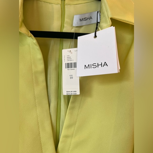 Anthropologie MISHA Tie-Front Mini Blazer Dress - Picture 15 of 15